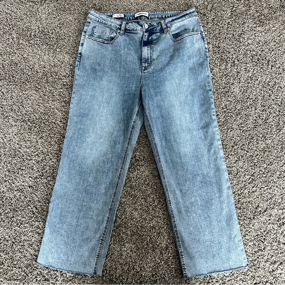 Vigoss Denim Blue Straight Jeans